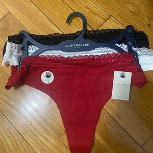 Lucky Brand thong panties  size M